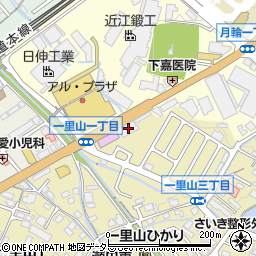 ネッツトヨタ滋賀瀬田店周辺の地図