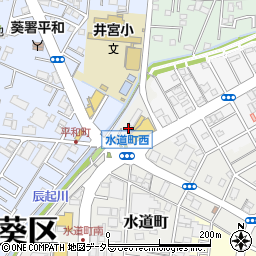 岡田製本加工所周辺の地図