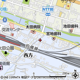 岡山県新見市西方57-4周辺の地図