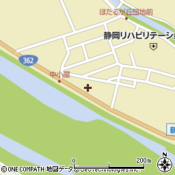 静岡県静岡市葵区新間216周辺の地図