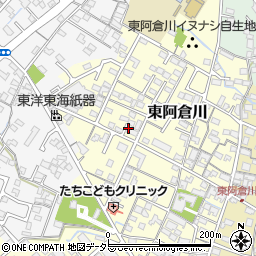 たちばな美容室阿倉川店周辺の地図