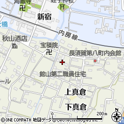 千葉県館山市下真倉556周辺の地図