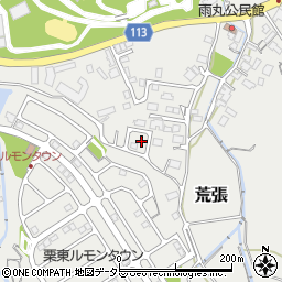 滋賀県栗東市荒張992-103周辺の地図