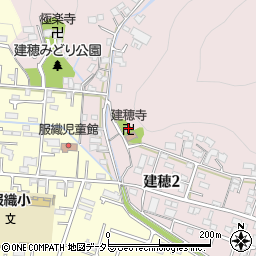 建穂寺周辺の地図