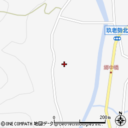 愛知県新城市玖老勢平柿周辺の地図