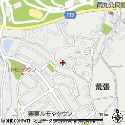 滋賀県栗東市荒張992-101周辺の地図