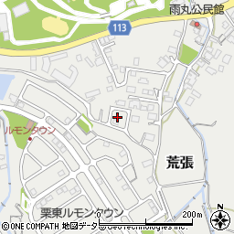 滋賀県栗東市荒張992-106周辺の地図