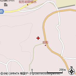 愛知県岡崎市桜形町西ノ入33周辺の地図