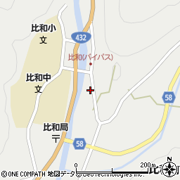 広島県庄原市比和町比和706周辺の地図