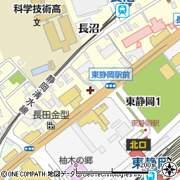 静岡トヨペット株式会社　本社システム推進室周辺の地図
