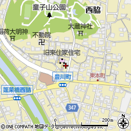 株式会社金川刺繍周辺の地図