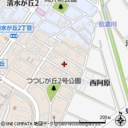 愛知県知多市つつじが丘2丁目16周辺の地図