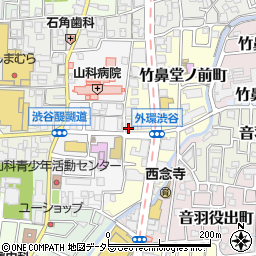 ブーブーパーク外環渋谷駐車場周辺の地図