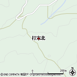 岡山県久米郡美咲町打穴北周辺の地図