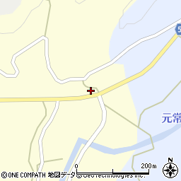 広島県庄原市比和町木屋原1152周辺の地図