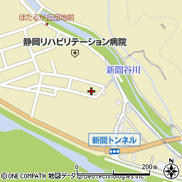 静岡県静岡市葵区新間154周辺の地図