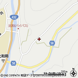 広島県庄原市比和町比和652周辺の地図