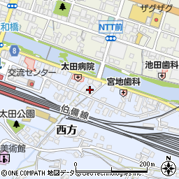 岡山県新見市西方429周辺の地図