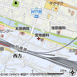 岡山県新見市西方47周辺の地図