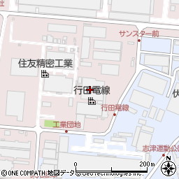 行田電線株式会社　草津工場周辺の地図
