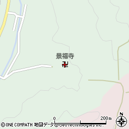 景福寺周辺の地図