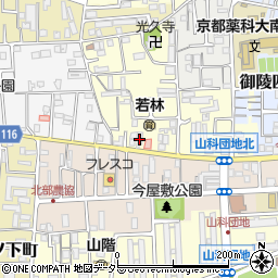 京都キディ京都支社周辺の地図