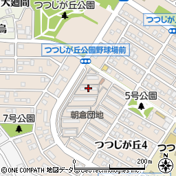 朝倉団地１１２棟周辺の地図