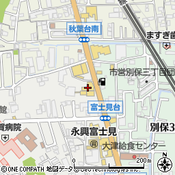 滋賀スバル自動車大津店周辺の地図