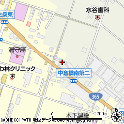 ＪＡみえきた　中央倉庫周辺の地図