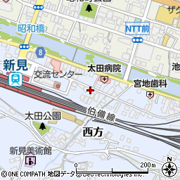 岡山県新見市西方423周辺の地図
