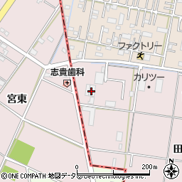 愛知県岡崎市小針町西島周辺の地図