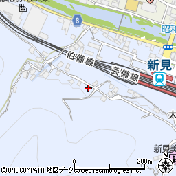 岡山県新見市西方521周辺の地図