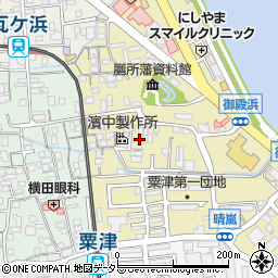 滋賀県大津市御殿浜4周辺の地図
