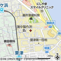 滋賀県大津市御殿浜4-8周辺の地図