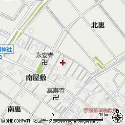 愛知県安城市浜屋町北裏17周辺の地図