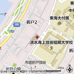 静岡県静岡市清水区折戸3丁目19周辺の地図