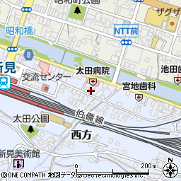 岡山県新見市西方426周辺の地図