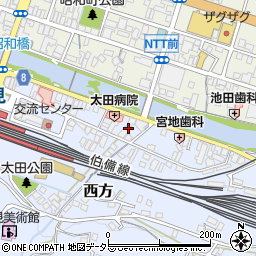 岡山県新見市西方426-1周辺の地図
