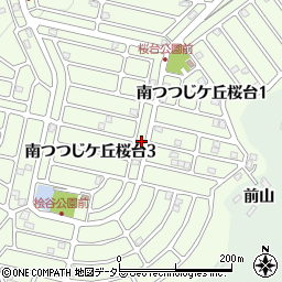 京都府亀岡市南つつじケ丘桜台3丁目8周辺の地図