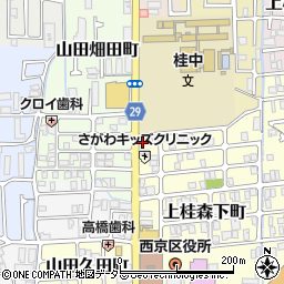 学印個別　上桂教室周辺の地図