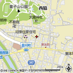 兵庫県西脇市西脇414周辺の地図