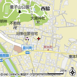 兵庫県西脇市西脇414周辺の地図