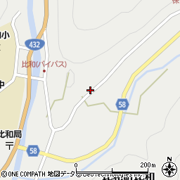 広島県庄原市比和町比和651周辺の地図