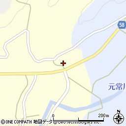 広島県庄原市比和町木屋原1199周辺の地図