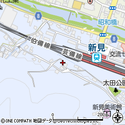 岡山県新見市西方511周辺の地図