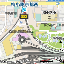 京都府京都市下京区観喜寺町周辺の地図