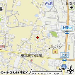 兵庫県西脇市西脇593-3周辺の地図