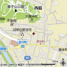 兵庫県西脇市西脇415周辺の地図