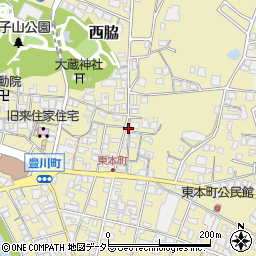 兵庫県西脇市西脇439-4周辺の地図