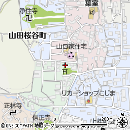 京都府京都市西京区山田南町34周辺の地図